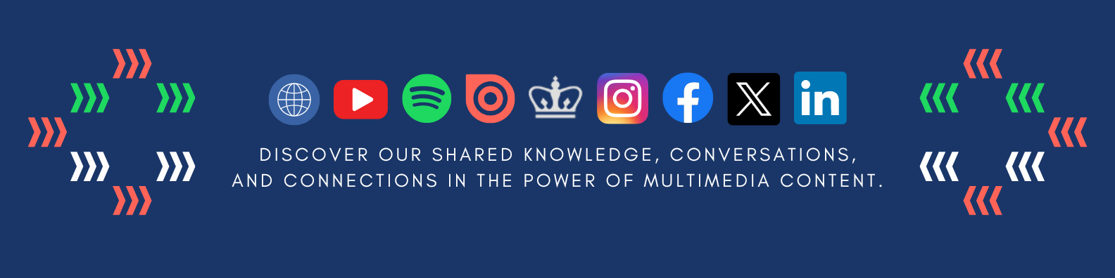Media Hub: Discover our shared knowledge, conversations, and connections in the power of multimedia content.
