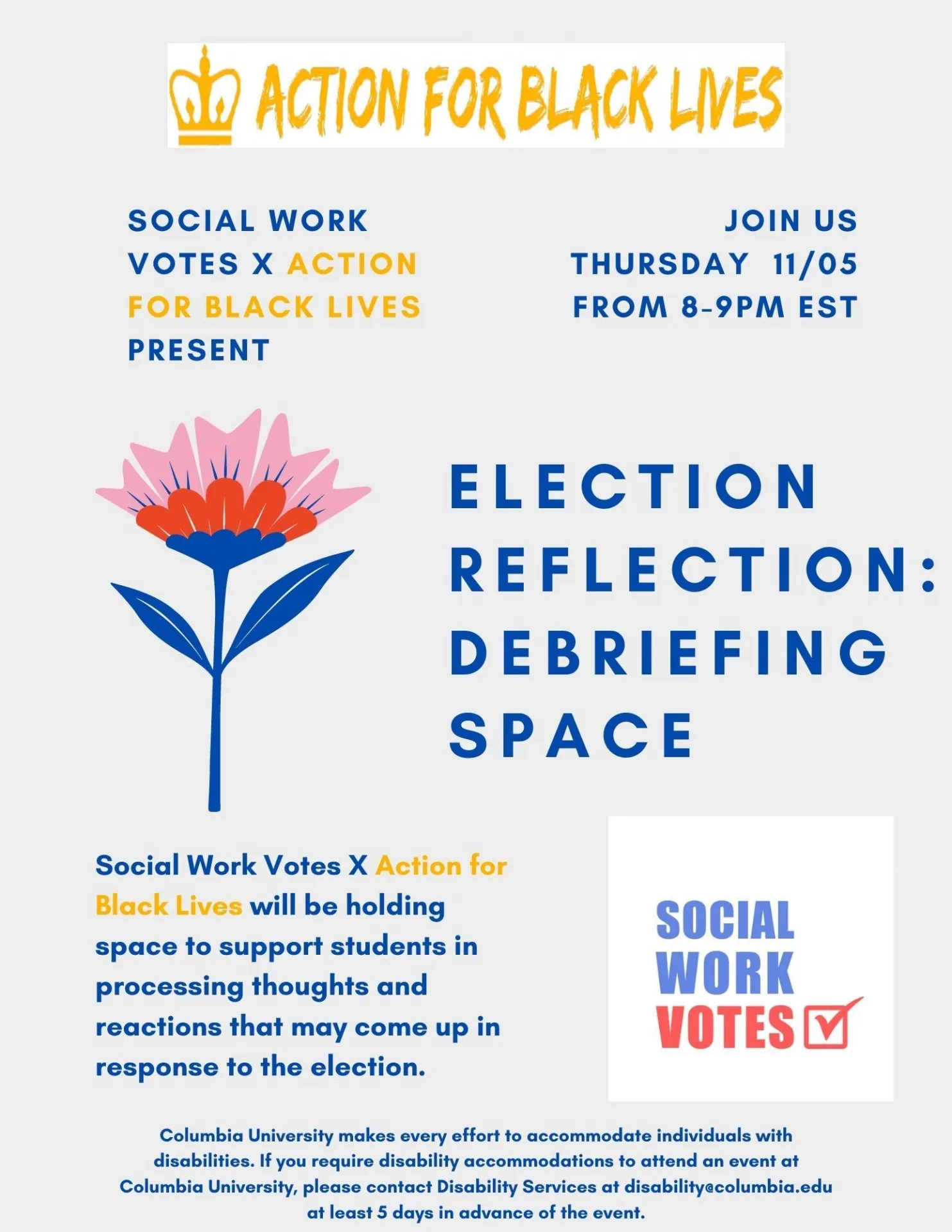 Election Reflection: Debriefing Space