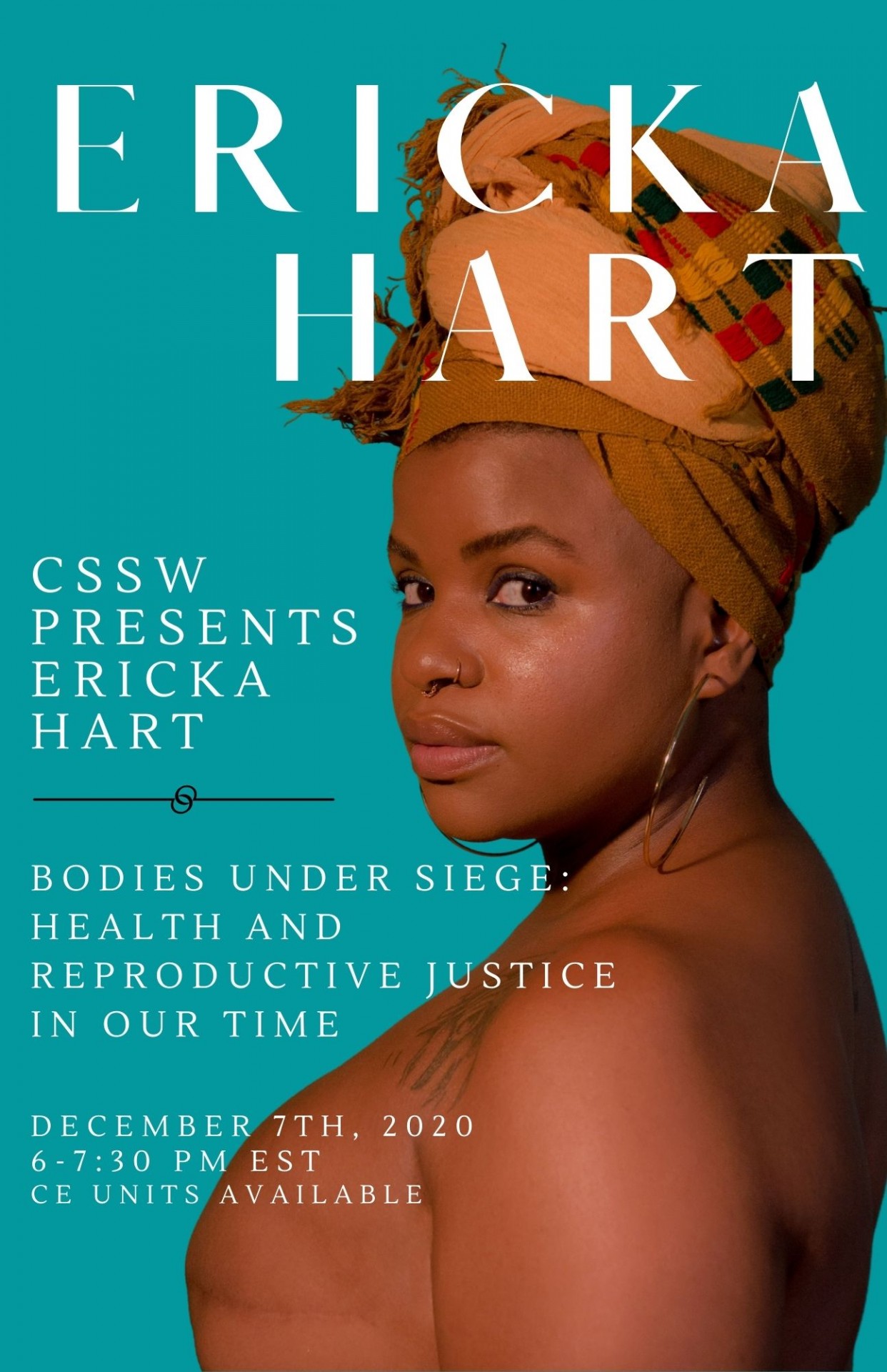 CSSW Presents: Ericka Hart