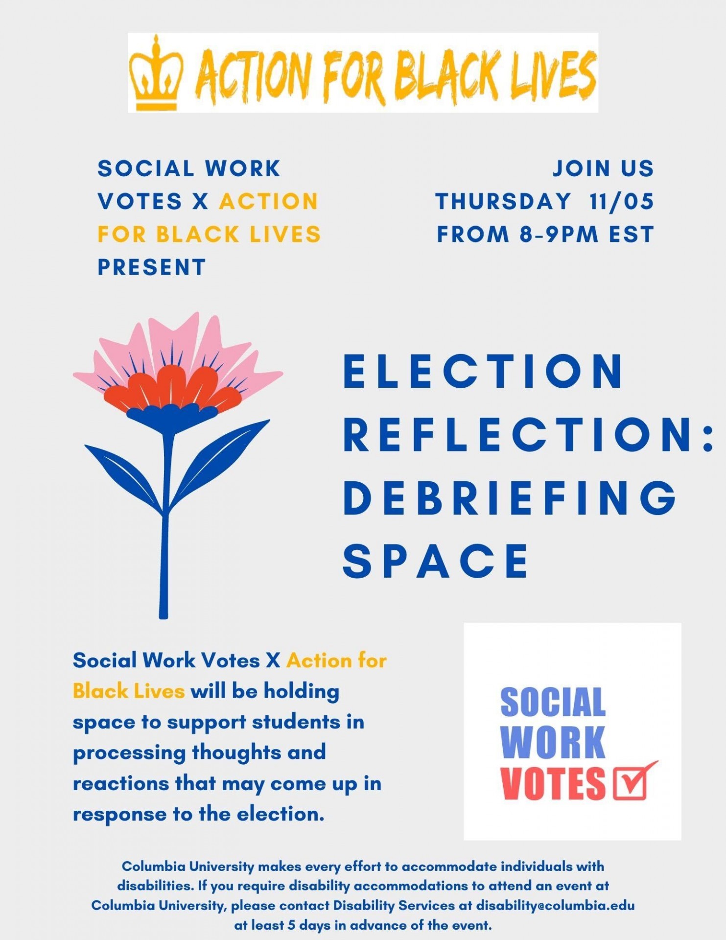 Election Reflection: Debriefing Space